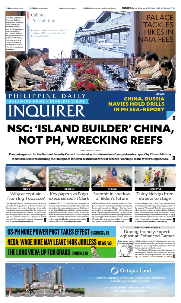 Read full digital edition of Philippine Daily Inquirer newspaper from Philippines