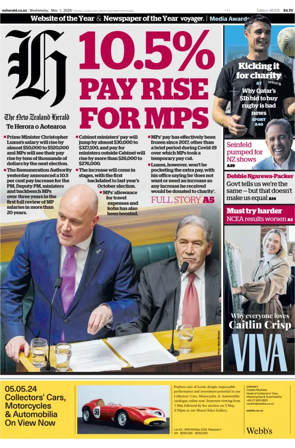Read full digital edition of New Zealand Herald newspaper from New Zealand