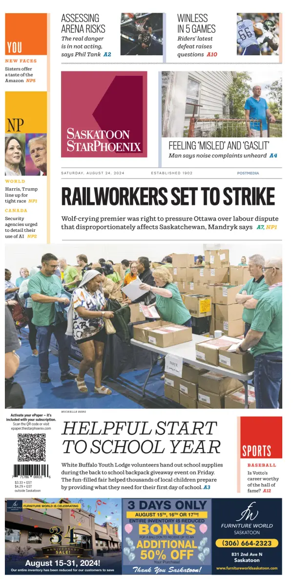 Read full digital edition of The StarPhoenix Saskatoon newspaper from Canada