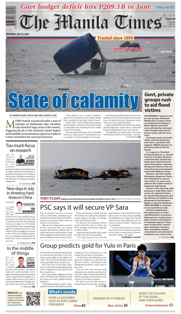 Read full digital edition of Manila Times newspaper from Philippines