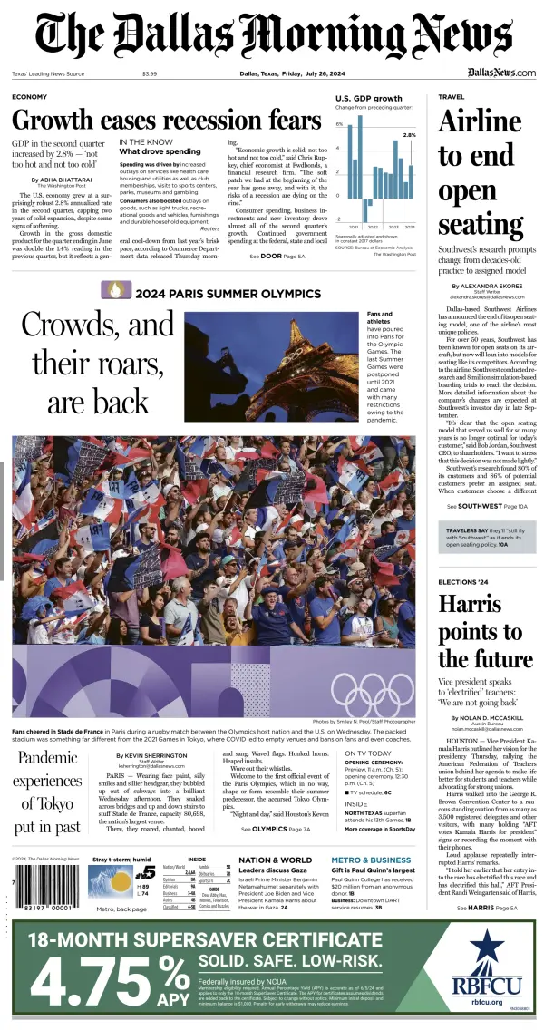 Read full digital edition of The Dallas Morning News newspaper from USA
