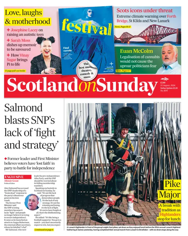 Read full digital edition of Scotland on Sunday newspaper from Scotland