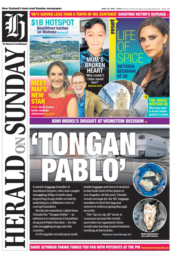 Read full digital edition of Herald on Sunday (New Zealand) newspaper from New Zealand