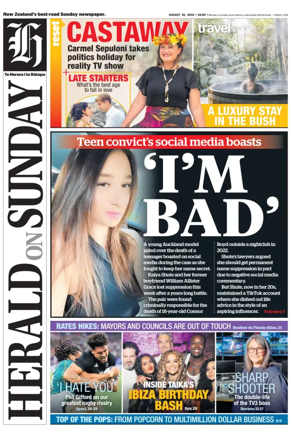 Read full digital edition of Herald on Sunday (New Zealand) newspaper from New Zealand