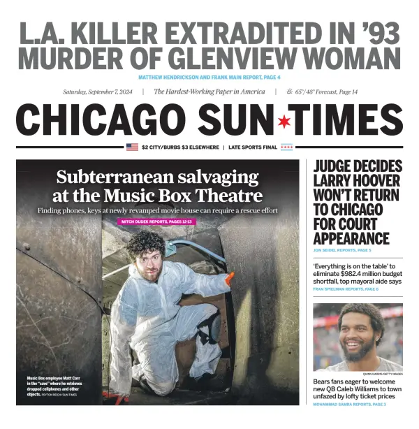 Read full digital edition of Chicago Sun-Times newspaper from USA