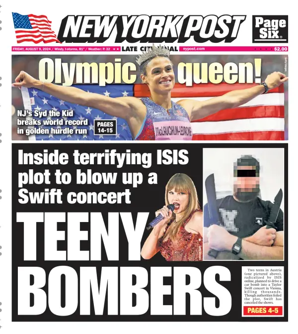 Read full digital edition of New York Post newspaper from USA