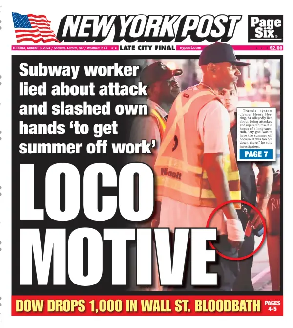 Read full digital edition of New York Post newspaper from USA