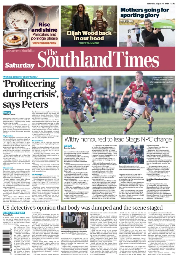 Read full digital edition of The Southland Times newspaper from New Zealand