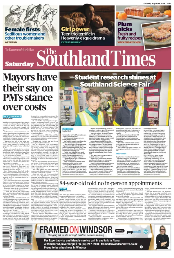 Read full digital edition of The Southland Times newspaper from New Zealand