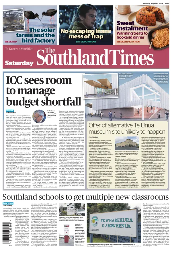 Read full digital edition of The Southland Times newspaper from New Zealand