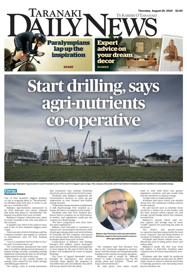 Read full digital edition of Taranaki Daily News newspaper from New Zealand