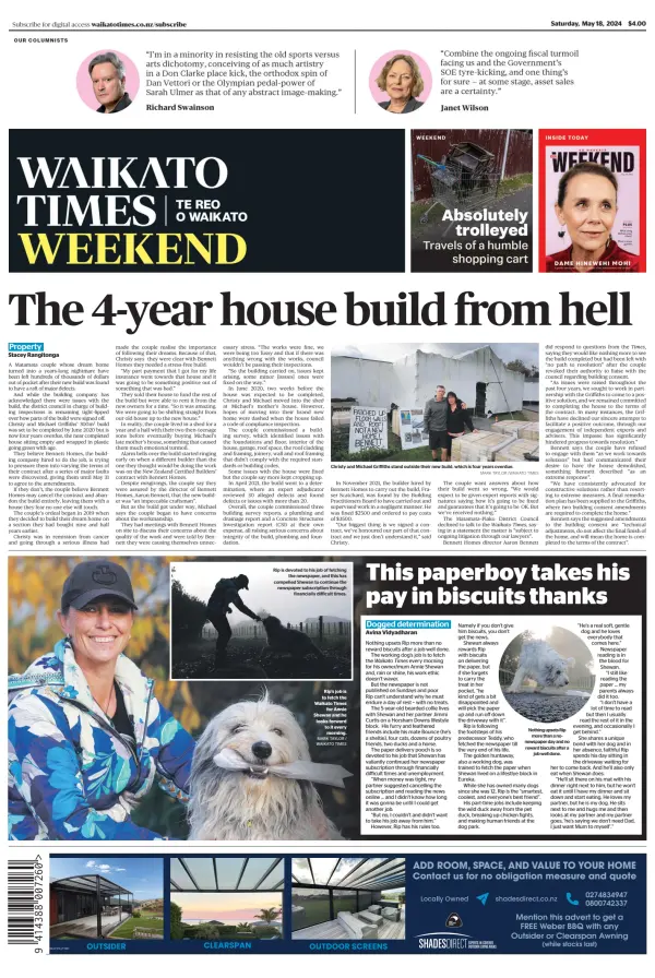 Read full digital edition of Waikato Times newspaper from New Zealand