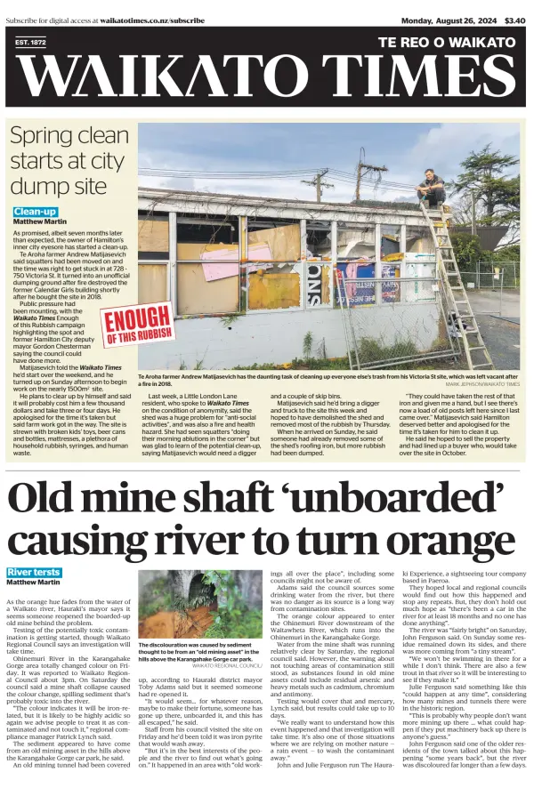 Read full digital edition of Waikato Times newspaper from New Zealand