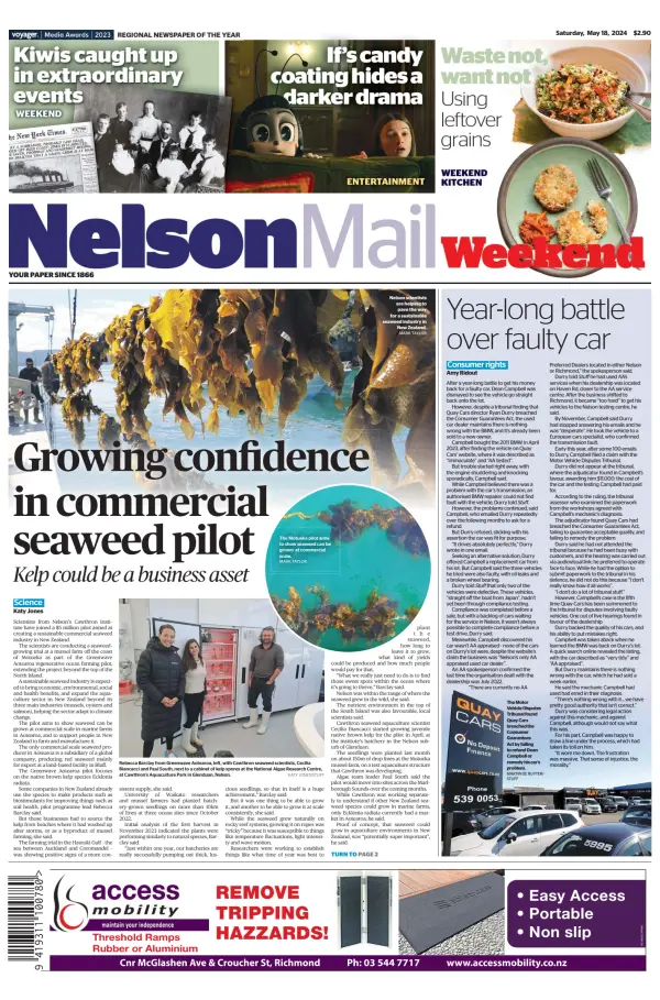 Read full digital edition of The Nelson Mail newspaper from New Zealand