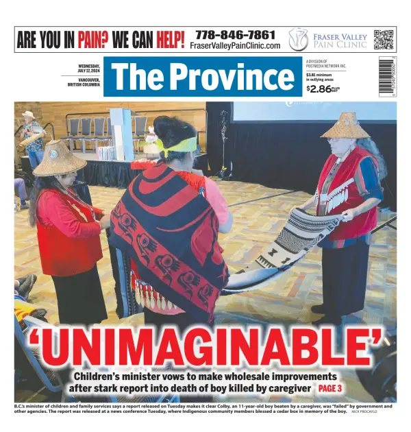 Read full digital edition of The Province (Vancouver) newspaper from Canada