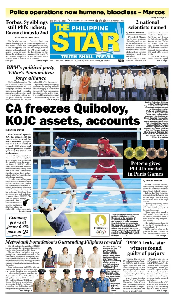 Read full digital edition of The Philippine Star newspaper from Philippines