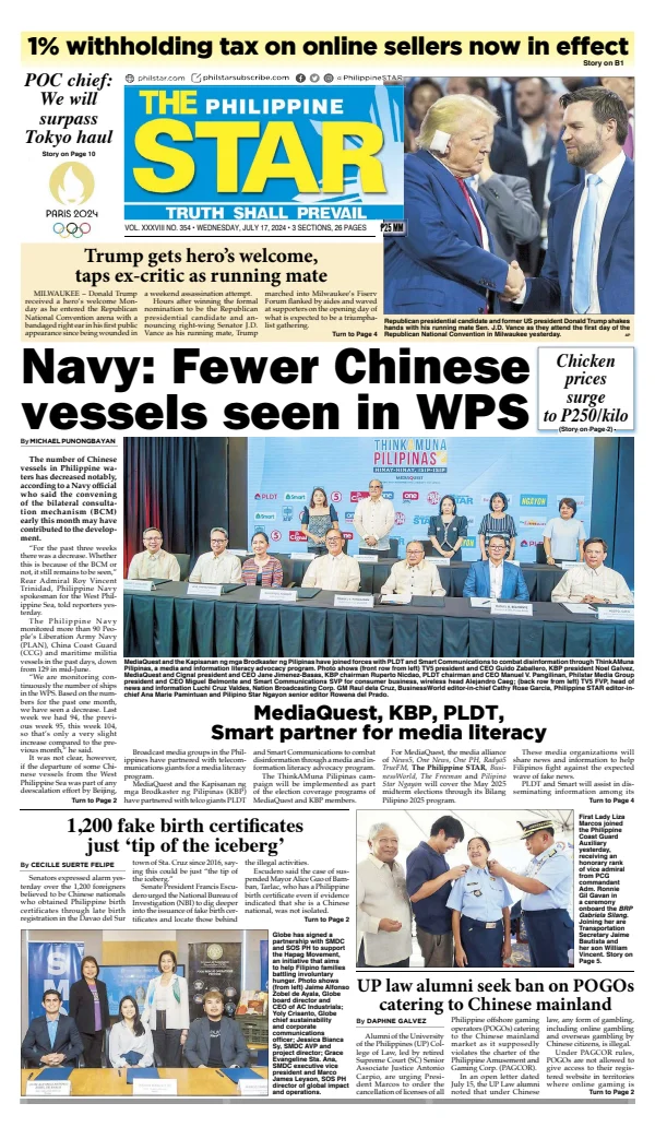 Read full digital edition of The Philippine Star newspaper from Philippines
