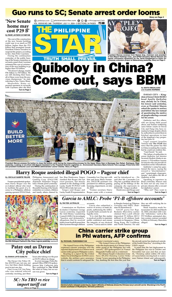 Read full digital edition of The Philippine Star newspaper from Philippines