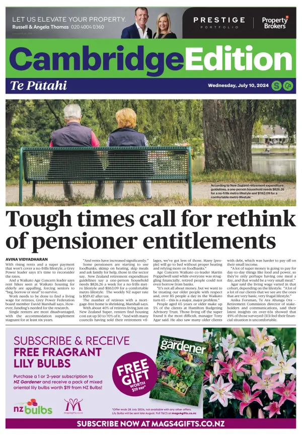 Read full digital edition of Cambridge Edition newspaper from New Zealand