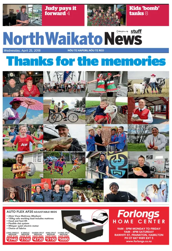 Read full digital edition of North Waikato News newspaper from New Zealand