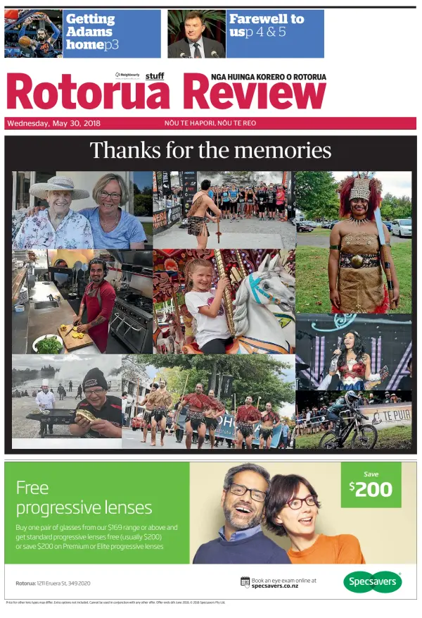 Read full digital edition of Rotorua Review newspaper from New Zealand