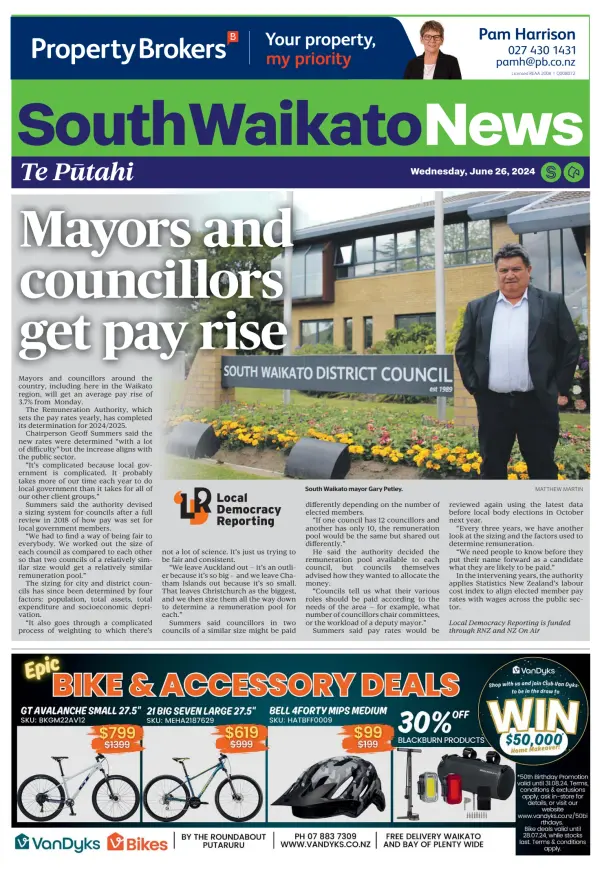 Read full digital edition of South Waikato News newspaper from New Zealand