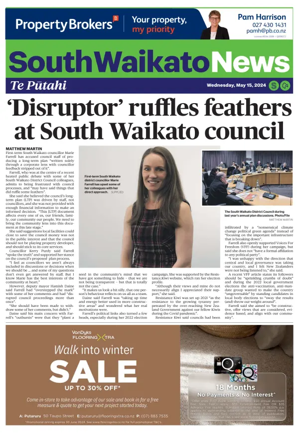Read full digital edition of South Waikato News newspaper from New Zealand
