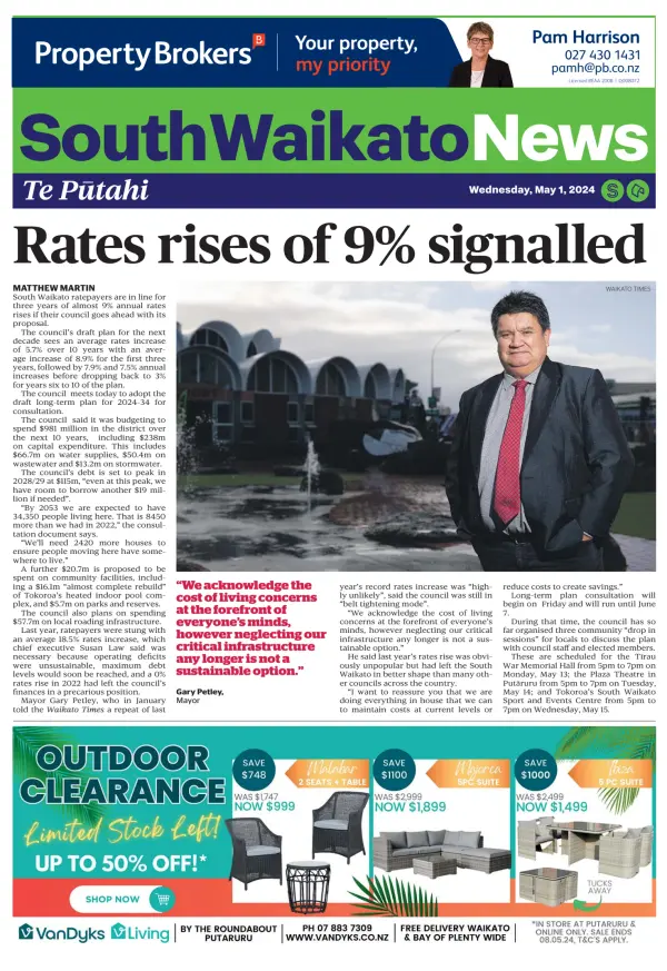 Read full digital edition of South Waikato News newspaper from New Zealand