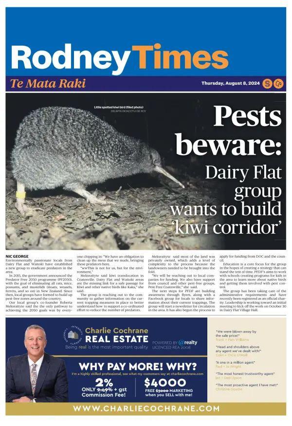 Read full digital edition of Rodney Times newspaper from New Zealand