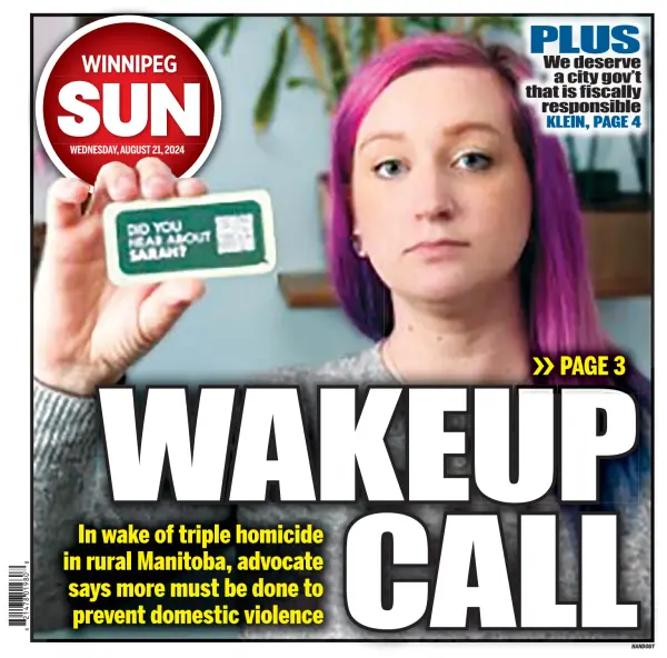 Read full digital edition of Winnipeg Sun newspaper from Canada