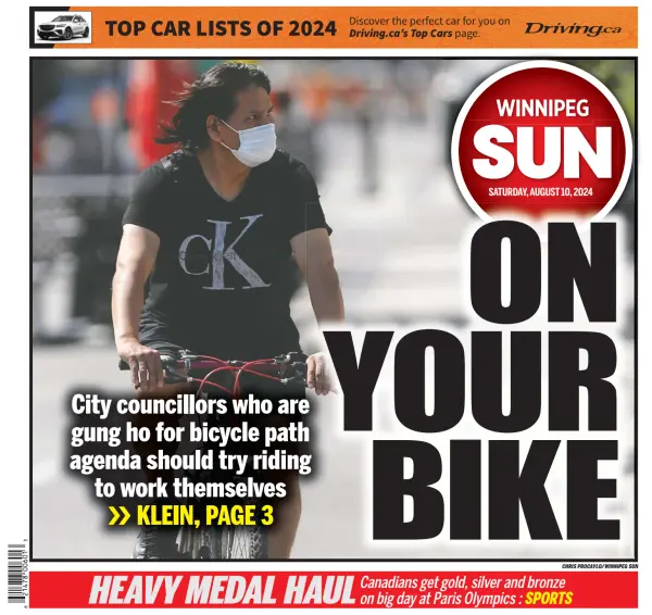 Read full digital edition of Winnipeg Sun newspaper from Canada