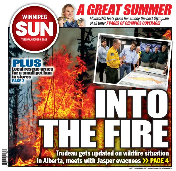 Read full digital edition of Winnipeg Sun newspaper from Canada