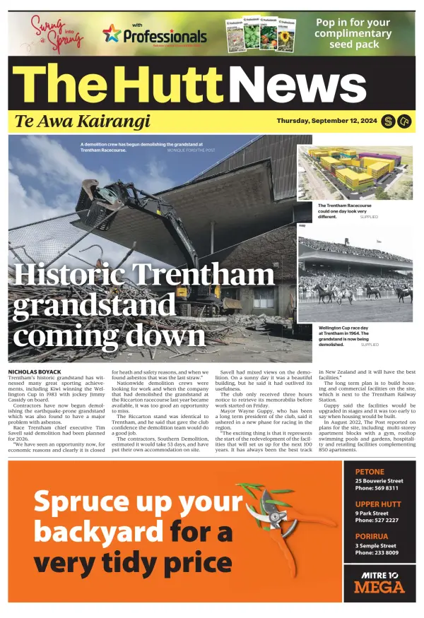 Read full digital edition of The Hutt News newspaper from New Zealand