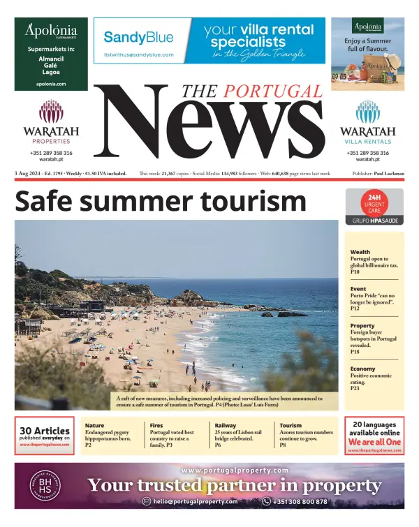 Read full digital edition of The Portugal News newspaper from Portugal