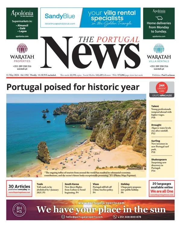 Read full digital edition of The Portugal News newspaper from Portugal