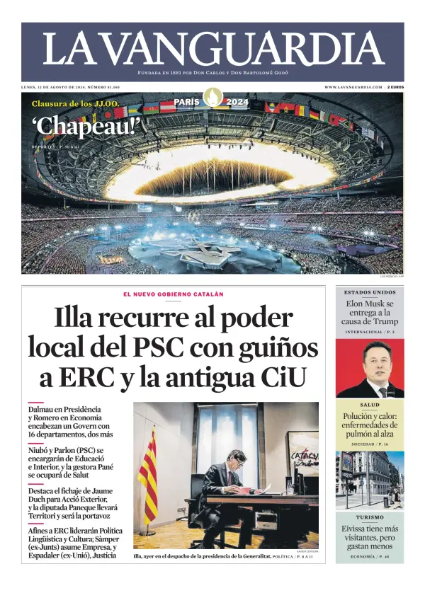 Read full digital edition of La Vanguardia newspaper from Spain