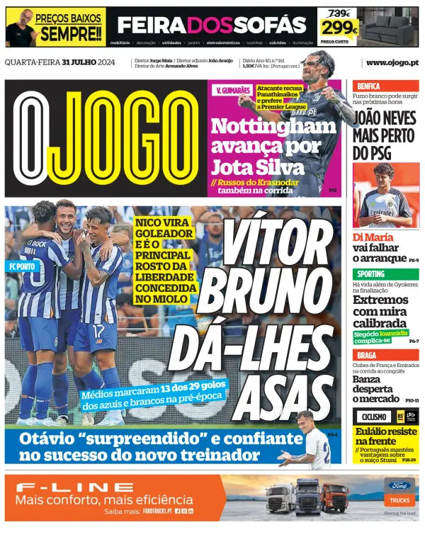 Read full digital edition of O Jogo newspaper from Portugal