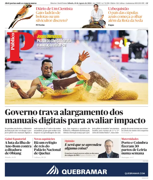 Read full digital edition of Publico Lisbon Edition newspaper from Portugal