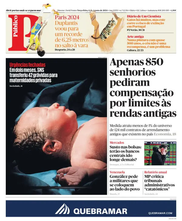 Read full digital edition of Publico Lisbon Edition newspaper from Portugal