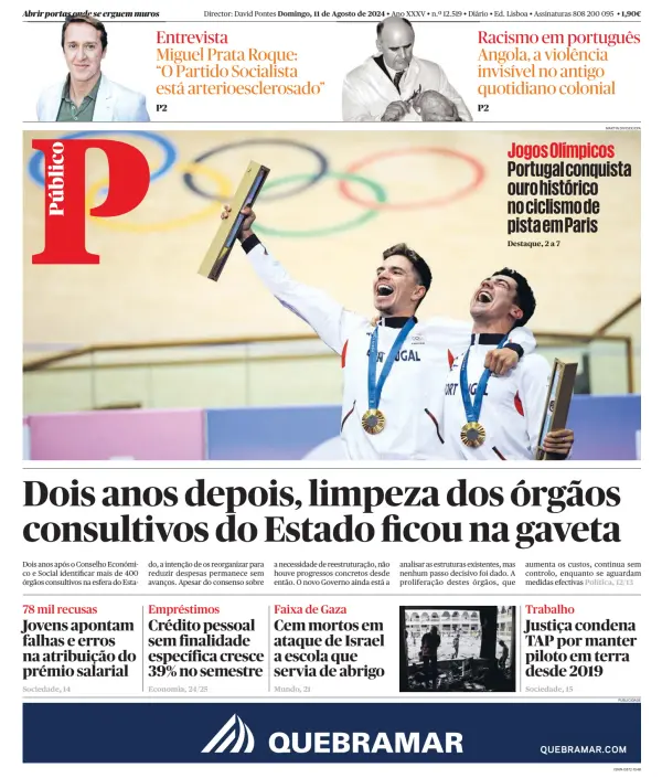 Read full digital edition of Publico Lisbon Edition newspaper from Portugal