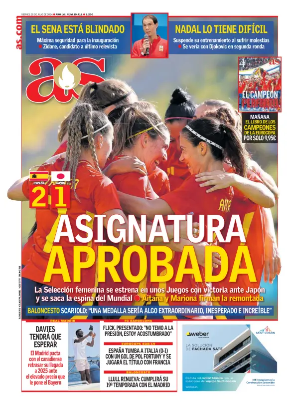 Read full digital edition of Diario AS (Aragon) newspaper from Spain