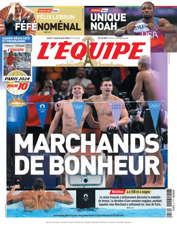 Read full digital edition of L'Equipe newspaper from France