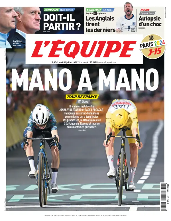 Read full digital edition of L'Equipe newspaper from France