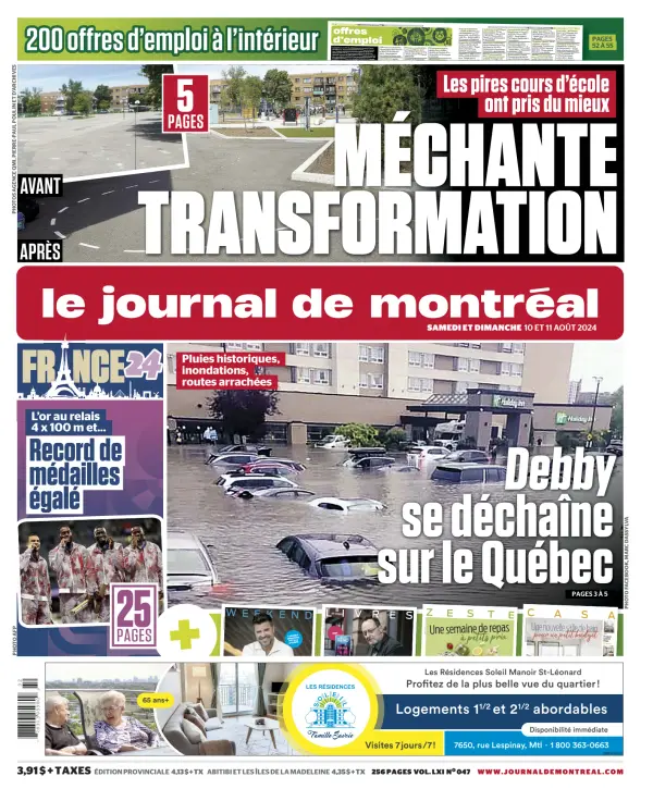 Read full digital edition of Le Journal de Montreal Online newspaper from Canada