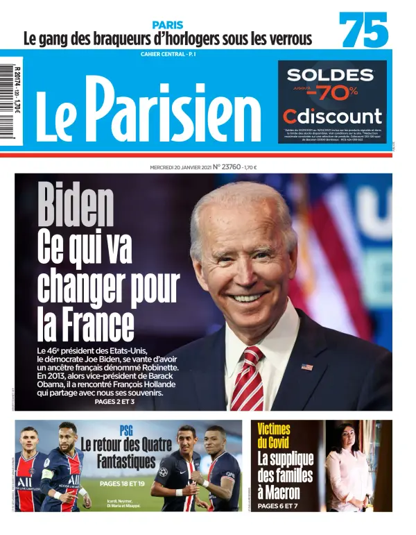 Read full digital edition of Le Parisien (Paris) newspaper from France