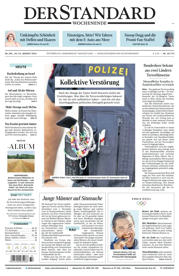 Read full digital edition of Der Standard newspaper from Austria