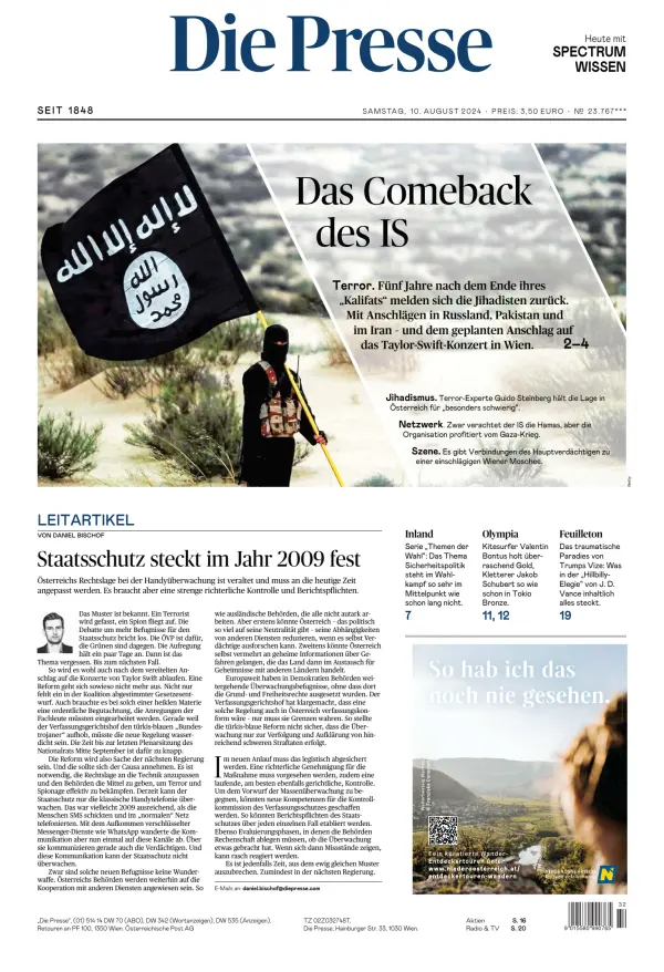 Read full digital edition of Die Presse newspaper from Austria