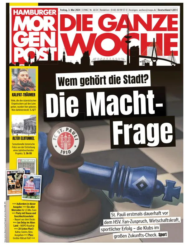 Read full digital edition of Hamburger Morgenpost newspaper from Germany