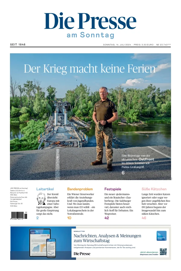 Read full digital edition of Die Presse am Sonntag newspaper from Austria