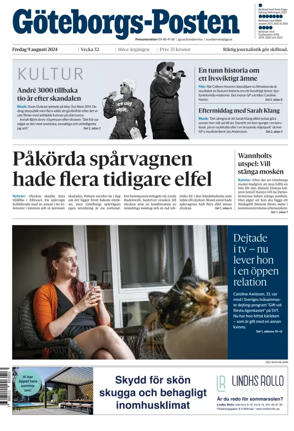 Read full digital edition of Goteborgs-Posten newspaper from Sweden